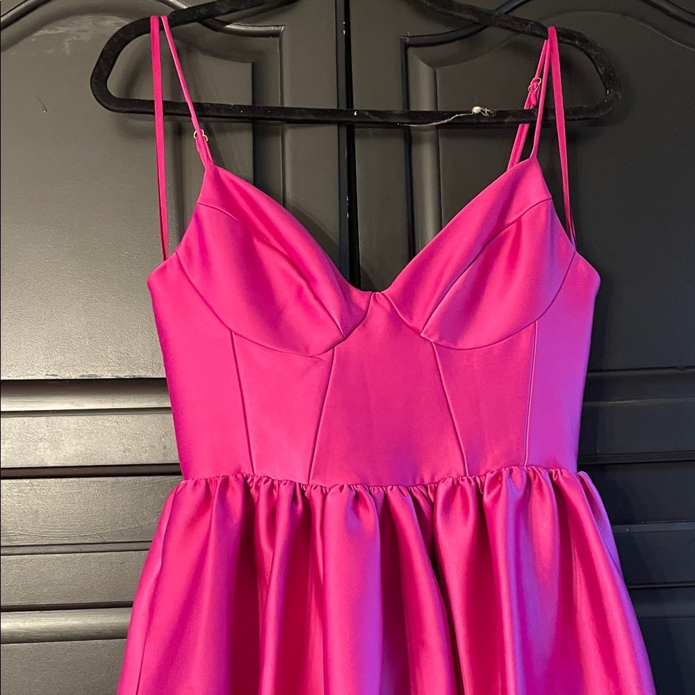 NICHOLAS Pink Midi Dress